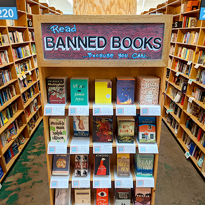 Banned Books Week 2021, Blue Room